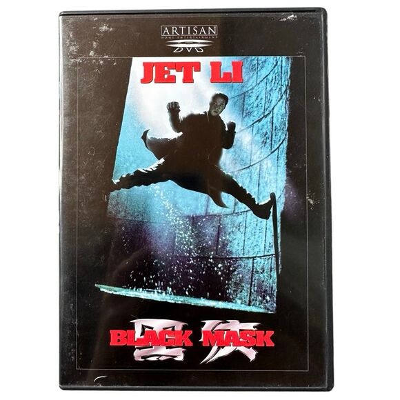 Jet Li Black Mask DVD (1999 Artisan, Widescreen) | Rare Martial Arts Classic - Picture 1 of 4